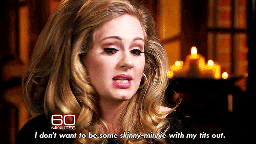 Interview Artiesten adele Gifs tieten 60 minuten 