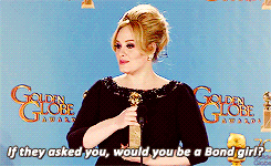 Adele GIF. Beroemdheden Artiesten Adele Gifs 