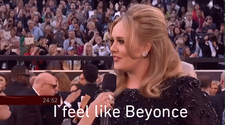 Artiesten adele Gifs tatl kadn adele 