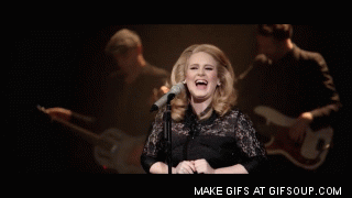Artiesten adele Gifs lach 21 