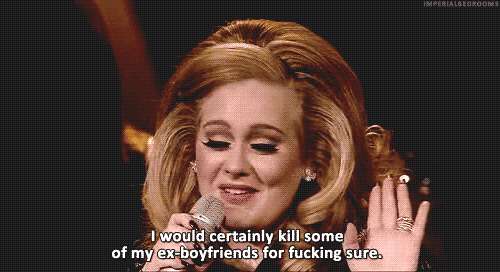 Artiesten adele Beyonce Gifs het zingen 
