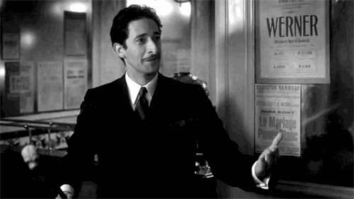Bioscoop Kunst Gifs Filmsterren Adrien brody Hoppip imt misc Midnight in Paris Woody Allen Salvador 