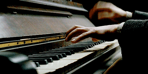 The pianist Gifs Filmsterren Adrien brody maudit Roman Polanski 