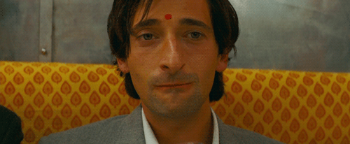 Gifs Filmsterren Adrien brody Wes Anderson Beperkte Darjeeling 