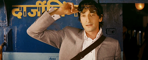 Gifs Filmsterren Adrien brody Wes Anderson Beperkte Darjeeling 