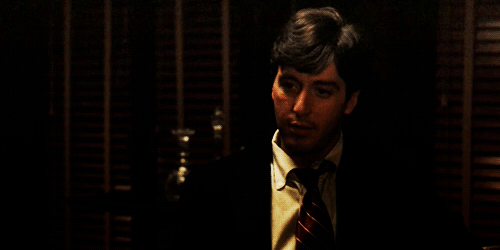 Films en series The godfather Gifs Filmsterren Al pacino gif: de peetvader 