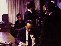 The Godfather GIF. Bioscoop Films en series The godfather Gifs Filmsterren Al pacino 