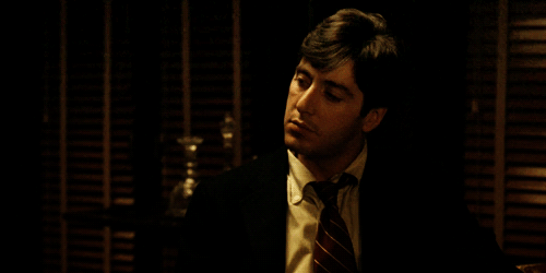 Films en series The godfather Gifs Filmsterren Al pacino gif: de peetvader 