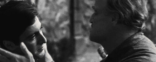 Films en series The godfather Gifs Filmsterren Al pacino Marlon Brando gif: de peetvader 