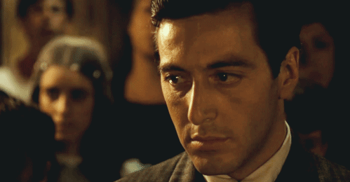 Films en series The godfather Gifs Filmsterren Al pacino Michael Corleone filmsc&egrave;ne 