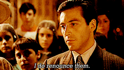 The Godfather GIF. Films en series The godfather Gifs Filmsterren Al pacino Maudit Francis ford coppola 