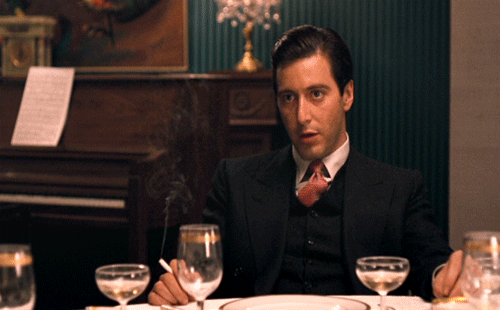 Films en series The godfather Gifs Filmsterren Al pacino maudit Francis Ford Coppola 