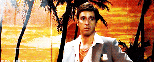 Scarface Gifs Filmsterren Al pacino Tony Montana 