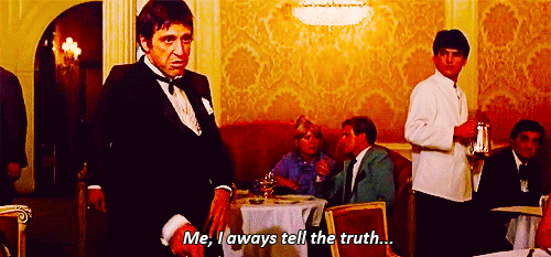 Scarface Gifs Filmsterren Al pacino Tony Montana 