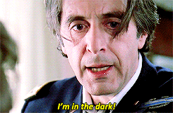 Al Pacino GIF. Gifs Filmsterren Al pacino Colin farrell The recruit James douglas clayton 