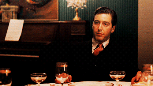 Film Films en series The godfather Gifs Filmsterren Al pacino corleone 