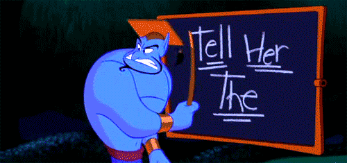 Disney Aladdin Films en series Gifs waarheid geest toegeven 