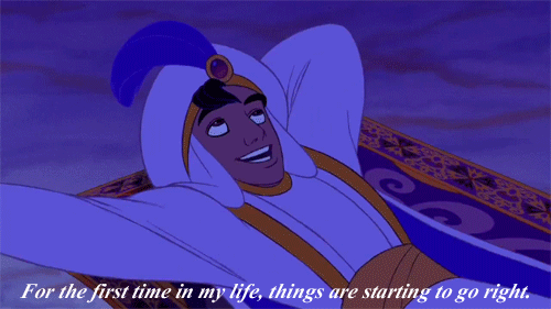 Aladdin Films en series Gifs cartoons en comics 