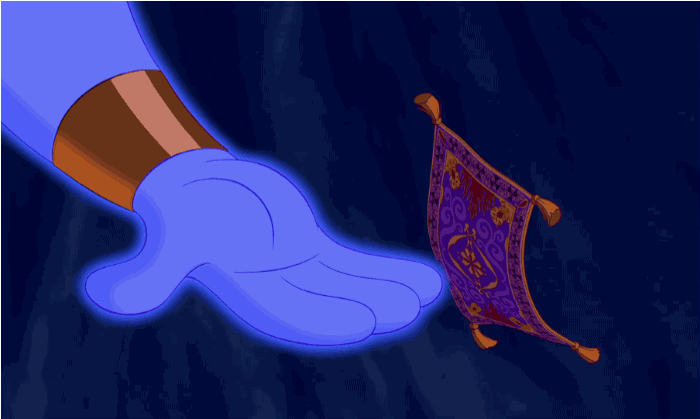 Aladdin Films en series Gifs achteruit 