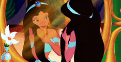Tijger GIF. Dieren Disney Aladdin Verward Film Films en series Tijger Gifs Achterdochtig 