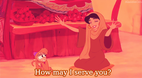 Aladdin Films en series Gifs cartoons en comics 