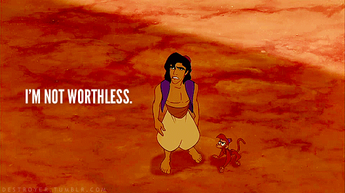 Disney Aladdin Boos Films en series Gifs hongerig abu 
