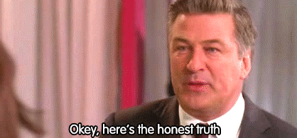 Gifs Filmsterren Alec baldwin Tina fey niet onder de indruk nbc 30 rock liz lemon benadrukte Jack Do 