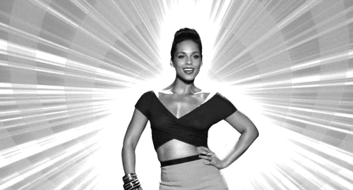 Artiesten Gifs Alicia keys girl on fire 