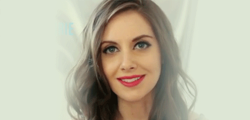 Beroemdheden Gifs Filmsterren Alison brie mooie meid community gemeenschap cast 