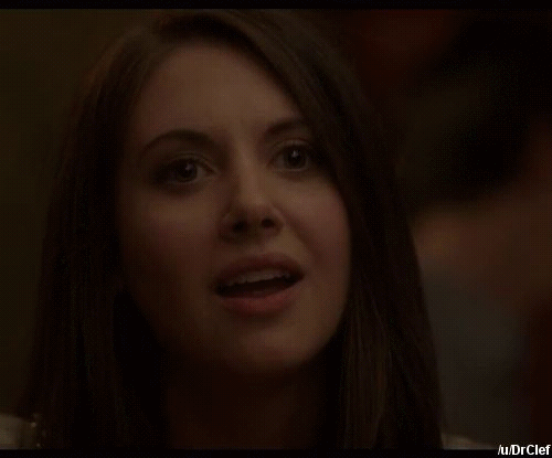 Gifs Filmsterren Alison brie gelukkig glimlachen community 