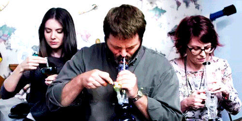 Annie Jeff Gifs Filmsterren Alison brie Joel McHale community 