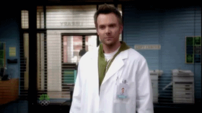 Gifs Filmsterren Alison brie Joel McHale community gemeenschap cast 