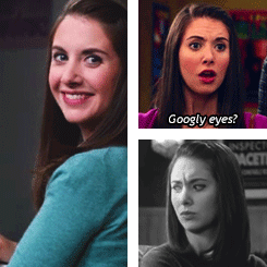 Alison Brie GIF. Gifs Filmsterren Alison brie Inspirerende Community Friendzone 