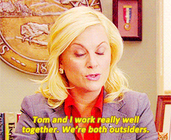 Amy Poehler GIF. Tv Gifs Filmsterren Amy poehler Parks and recreation Leslie knope 