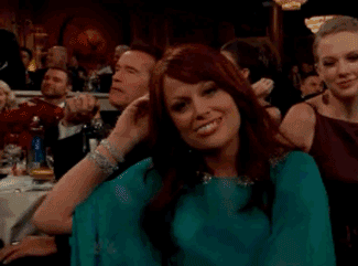 Amy Poehler GIF. Grappig Artiesten Taylor swift Gifs Filmsterren Amy poehler Wenk Golden globes 