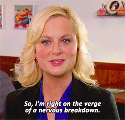Amy Poehler GIF. Televisie Gifs Filmsterren Amy poehler Parks and recreation 
