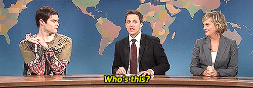 Tina Fey GIF. Gifs Filmsterren Amy poehler Tina fey Lachend Glimlachen De look 