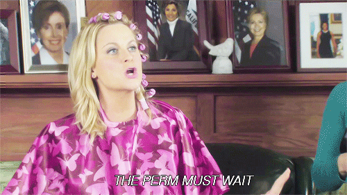 Amy Poehler GIF. Tv Gifs Filmsterren Amy poehler Parks and recreation Leslie knope Permanent 