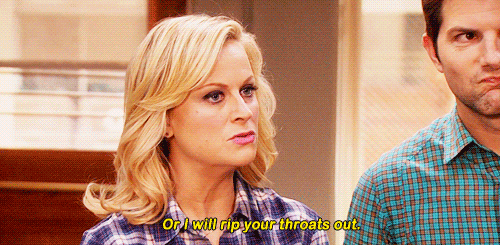 Amy Poehler GIF. Tv Gifs Filmsterren Amy poehler Parks and recreation 