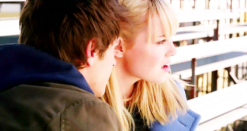 Emma Stone GIF. Gifs Filmsterren Andrew garfield Emma stone 
