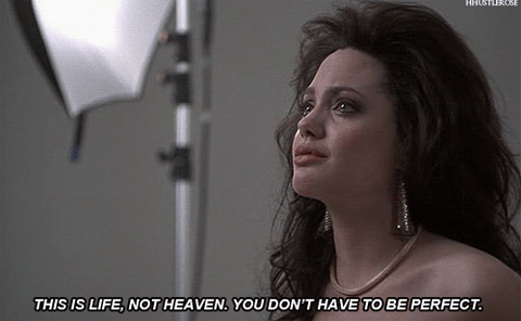 Angelina jolie Lisa Gifs Filmsterren mond inocencia interrumpida 