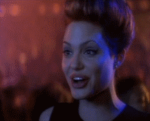 Angelina Jolie GIF. Angelina jolie Joan Gifs Filmsterren Spelen door het hart 