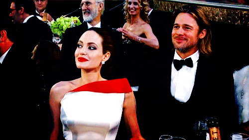 Angelina jolie Gifs Filmsterren meisje onderbroken 