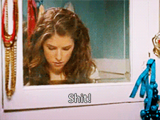 Anna Kendrick GIF. Pitch perfect Wow Gifs Filmsterren Anna kendrick 