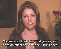 Anna Kendrick GIF. Gifs Filmsterren Anna kendrick Zwart en wit 
