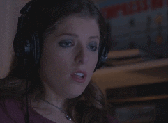 Anna Kendrick GIF. Gifs Filmsterren Anna kendrick Lip sync battle Aar 