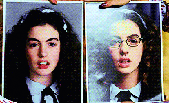 Anne Hathaway GIF. Lelijk Gifs Filmsterren Anne hathaway Mooi 