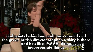 Gifs Filmsterren Anne hathaway princess zuivelfabrieken 