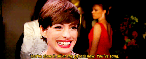 Gifs Filmsterren Anne hathaway schattige mens 