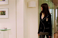 Anne Hathaway GIF. Emily Gifs Filmsterren Anne hathaway Tumblr Schip Fangirl Hair flip Meryl streep The devil wears pra 